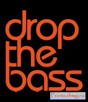 Толстовка Drop the bass