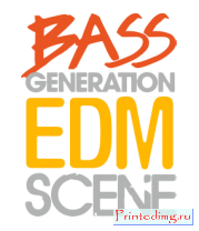 Толстовка Bass generation EDM scene