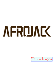 Толстовка Afrojack
