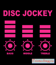 Толстовка Disc Jockey