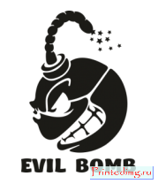 Детская футболка Злая бомба (Evil bomb)