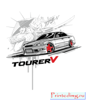 Майка женская Toyota Mark 2 Tourer V
