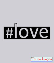 Толстовка #love