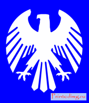 Толстовка без капюшона Немецкий средневековый рисунок орла