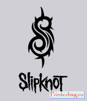 Толстовка без капюшона Slipknot (logo)