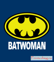 Толстовка без капюшона Batwoman