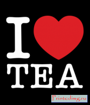 Кепка I love tea