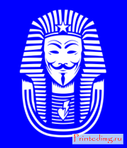 Толстовка без капюшона Swag anonymous of Egypt