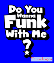 Толстовка Do you wanna funk with me