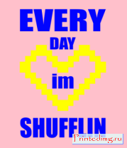 Футболка Shufflin (каждый день)