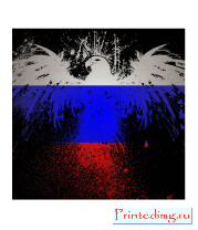 Пазл Сердце 75 элементов Россия (абстракция)