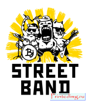 Толстовка Street Band