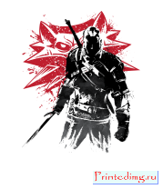 Толстовка The Witcher Sumi-e
