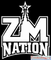 Кепка ZM nation белая