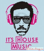 Футболка It's house music