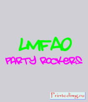 Толстовка Lmfao Party Rockers