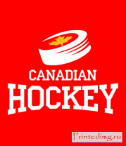 Футболка Canadian hockey